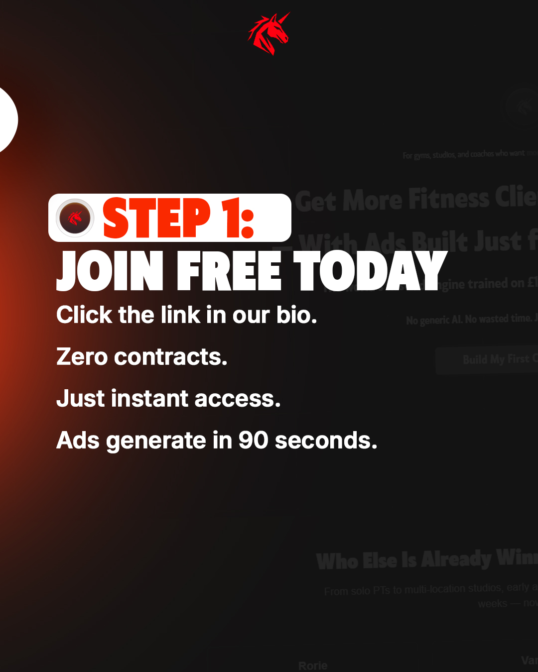 Step 1: Join Free Today